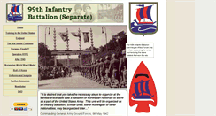 Desktop Screenshot of 99battalion.org